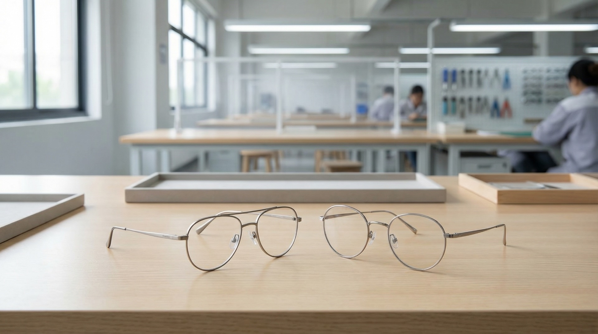 Fabrication de montures de lunettes en métal sur mesure | Lunettes OEM et ODM