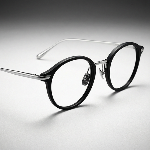 montures de lunettes combinées en métal et acétate fabricant OEM ODM